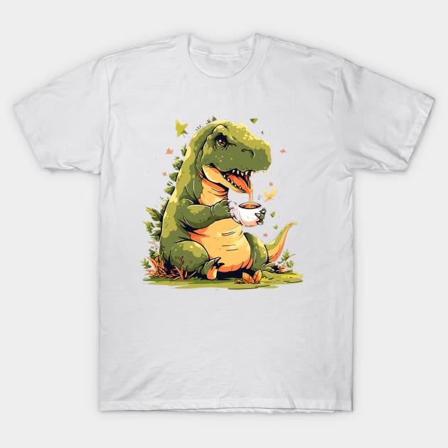 tea rex T-Shirt by enzo studios